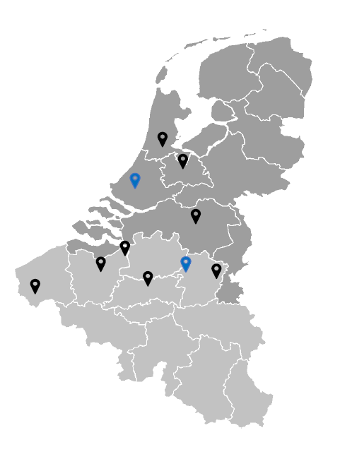 Onze locaties